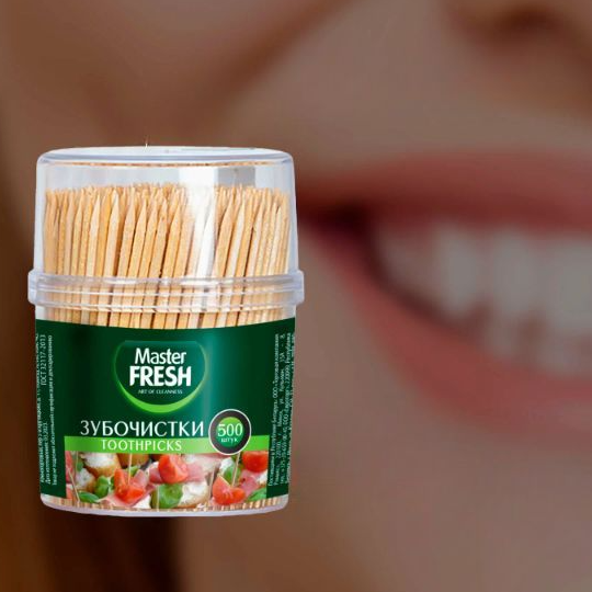 Зубочистки Master Fresh 500шт 07397