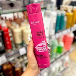 Шампунь Kapous Professional Smooth and Curly с маслом хлопка Выпрямляющий 300мл 656762
