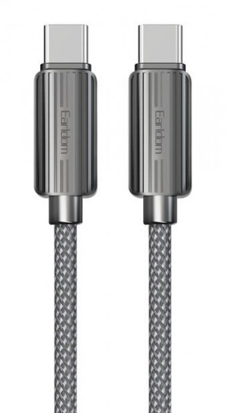 Кабель Type-C - Type-C Earldom EC-188C-C 1м 3A 60Вт черный