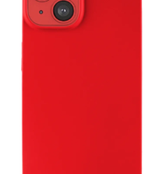 Чехол накладка силикон Silicone Case iPh 13 красный аналог
