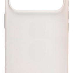 Чехол накладка силикон Silicone Case iPh 17 Pro Max белый аналог