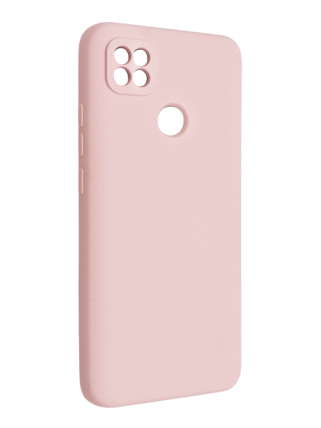 Чехол накладка силикон Silicone Cover Xiaomi Redmi 9C пыльно-розовый аналог