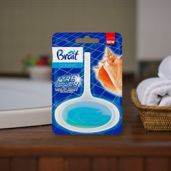 Ароматизатор для туалета блок Brait (Ocean) 40гр 05790