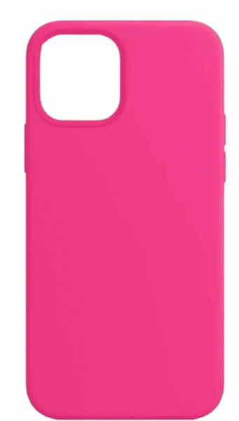 Чехол накладка силикон Silicone Case iPh 14 Pro ярко-розовый аналог