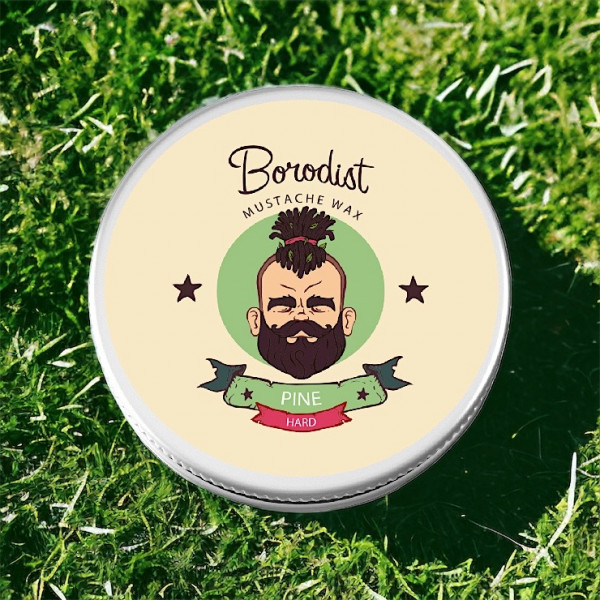 Воск для усов Borodist Pine Сверхсильная фиксация 10гр 0014 -