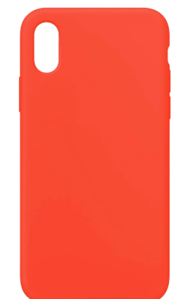Чехол накладка силикон Silicone Case iPh XR коралловый аналог