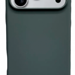 Чехол накладка силикон Silicone Case iPh 17 Pro Max графитовый аналог