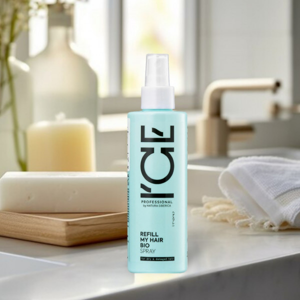 Сыворотка-спрей для волос ICE Refill My Hair с кладонией снежной Увлажняющая 200мл 66877