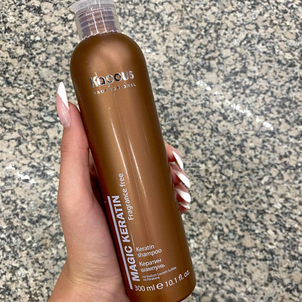 Шампунь Kapous Professional Magic Keratin с кератином Восстанавливающий 300мл 658445