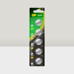Батарейка GP CR2032 5BL литиевая 5шт GPCR2032-2CR5