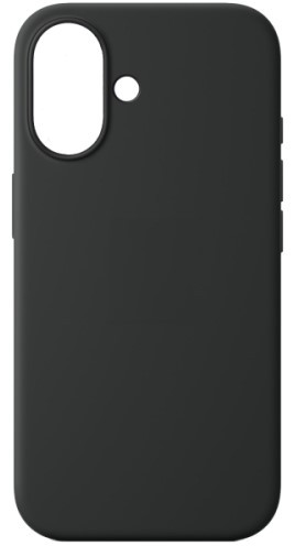 Чехол накладка силикон Silicone Case iPh 16 Plus черный аналог
