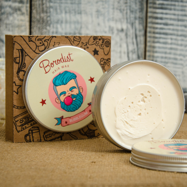Воск для усов Borodist Bubble Gum Сверхсильная фиксация 10гр 0013