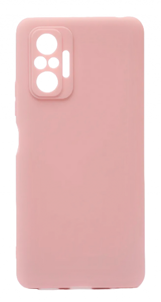 Чехол накладка силикон Silicone Cover Xiaomi Redmi Note 10 Pro/10 Pro Max пыльно-розовый аналог