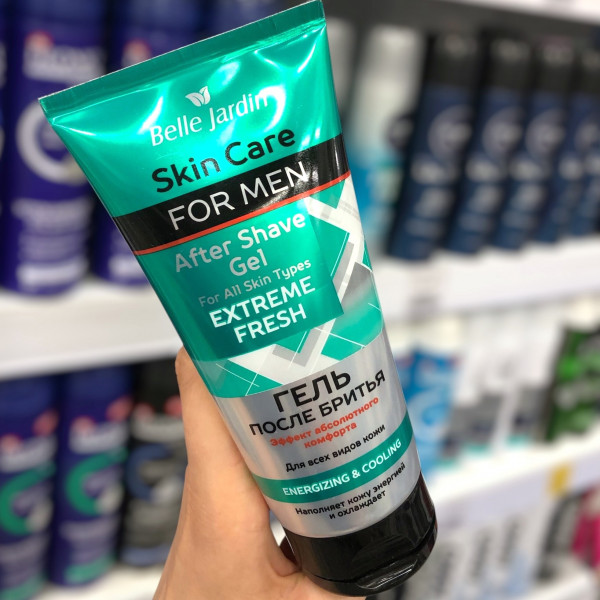 Гель после бритья Belle Jardin For Men Extreme Fresh с экстрактом мяты Охлаждающий 200мл 901983
