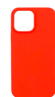Чехол накладка силикон Silicone Case iPh 14 Plus красный аналог