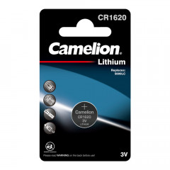 Батарейка Camelion Lithium CR1620 1BL литиевая 1шт 3610