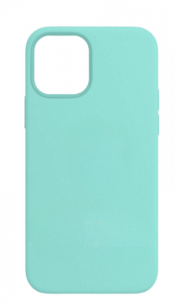 Чехол накладка силикон Silicone Case iPh 14 Plus бирюзовый аналог