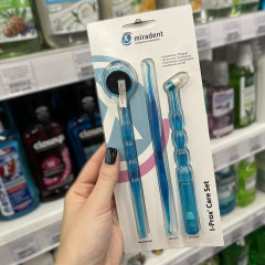 Набор для ухода за имплантами и брекетами Miradent I-Prox Care Set 3пр 630160