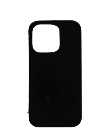 Чехол накладка силикон Silicone Case iPh 14 Pro черный аналог