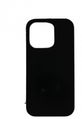 Чехол накладка силикон Silicone Case iPh 14 Pro черный аналог