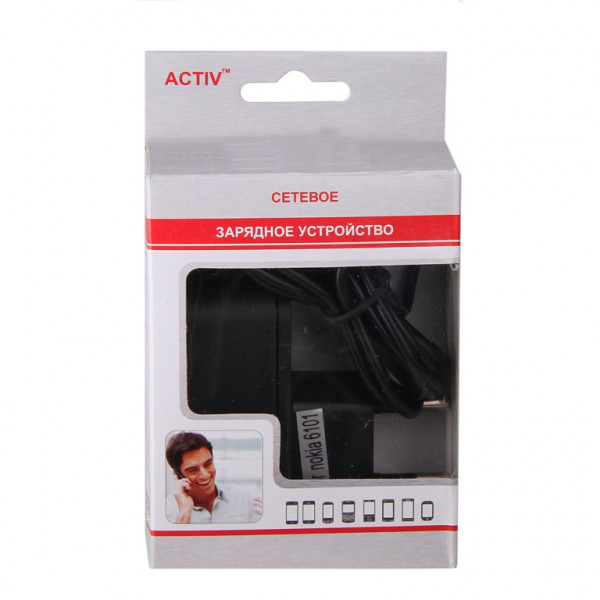 ЗУ Сетевое mini USB 1A Activ 48004 -