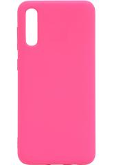 Чехол накладка силикон Silicone Cover Samsung Galaxy A30S/A50/A50S розовый аналог