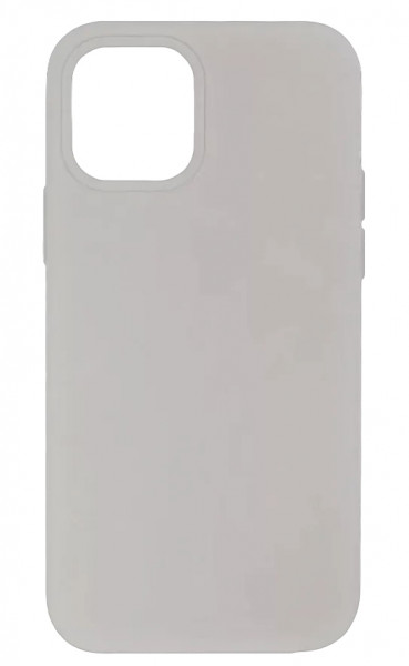 Чехол накладка силикон Silicone Case iPh 14 Plus серый аналог