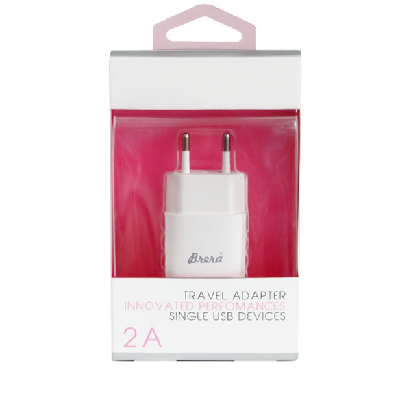 Блок сетевой USB 1x Brera 2A 10Вт TAU1 белый