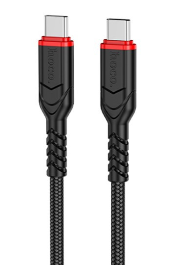 Кабель Type-C - Type-C Hoco X59 2м 3A черный
