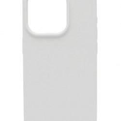Чехол накладка силикон Silicone Case iPh 15 Pro белый аналог