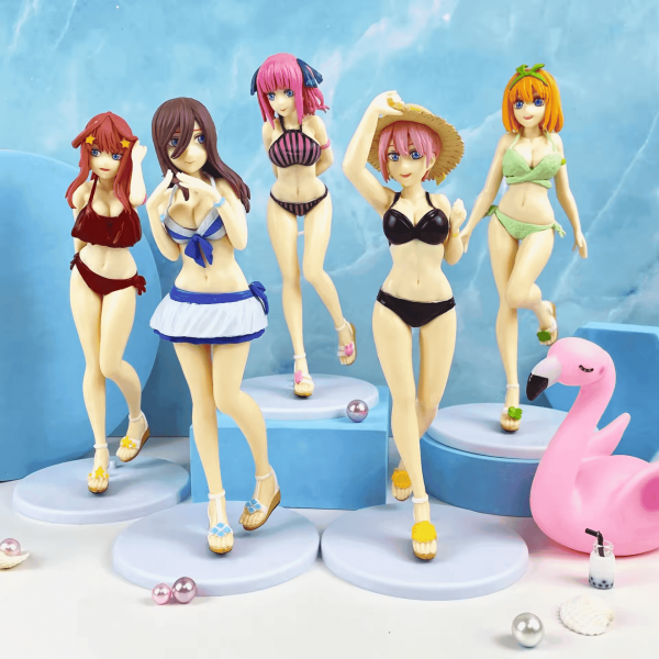 Фигурка LB The Quintessential Quintuplets 5 невест персонажи на подставке 207