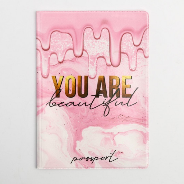 Обложка для паспорта SMLD You are beautiful 5450034