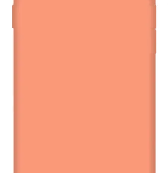 Чехол накладка силикон Silicone Case iPh 6/6S персиковый аналог
