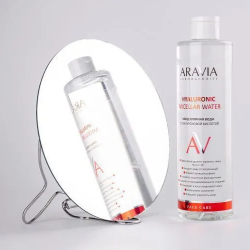 Вода мицеллярная Aravia Hyaluronic с гиалуроновой кислотой Успокаивающая 520мл A040