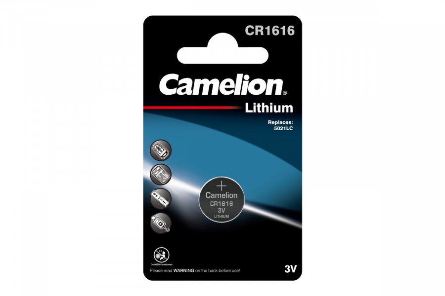 Батарейка Camelion CR1616 1BL литиевая 1шт 3070