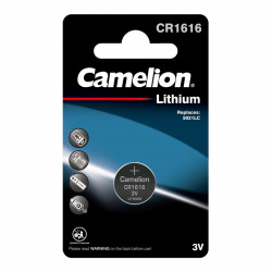 Батарейка Camelion CR1616 1BL литиевая 1шт 3070