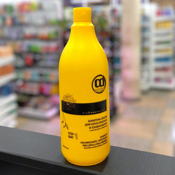 Шампунь Constant Delight Bio Flowers Water с цветами розы Объем 1л 019657