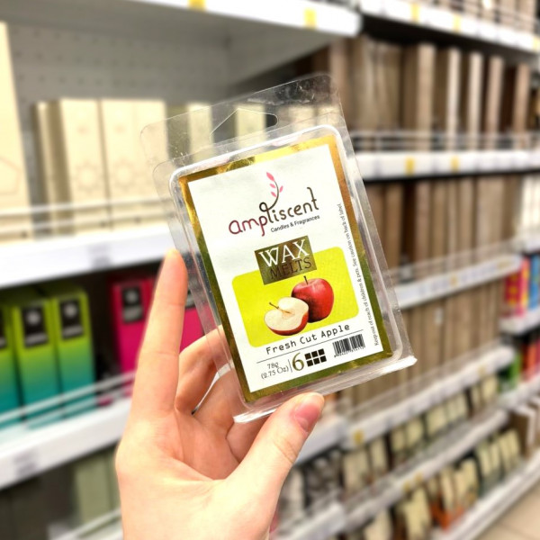 Воск для аромалампы Ampliscent Свежее яблоко 6шт*13г 36015