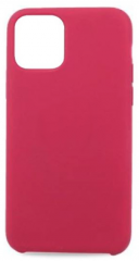 Чехол накладка силикон Silicone Case iPh 13 малиновый аналог