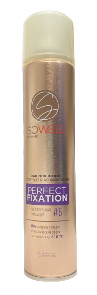 Лак для волос SoWell Luxirious Shine с комплексом Hydro Smart Сверхильная фиксация 300мл 720047