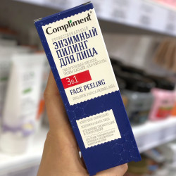 Пилинг для лица Compliment Easy Peel с энзимом папайи Отшелушивающая 80мл 647469