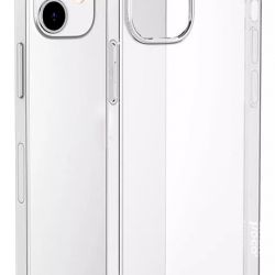 Чехол накладка силикон простой iPh 16 Pro Max Hoco Light Series прозрачный