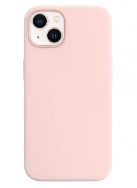 Чехол накладка силикон Silicone Case iPh 14 пыльно-розовый аналог