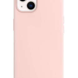 Чехол накладка силикон Silicone Case iPh 14 пыльно-розовый аналог