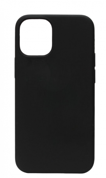 Чехол накладка силикон Silicone Case iPh 14 черный аналог