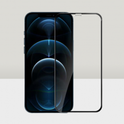 Защитное стекло 3D iPh 12 Pro Max с бортиками тех. уп. черное SPI