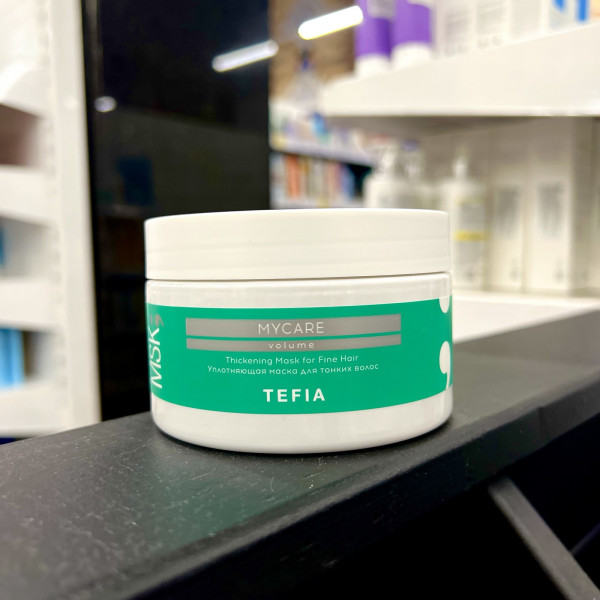 Маска для волос TEFIA MYCARE Volume с хитозаном Уплотняющая 250мл MCMSK60428