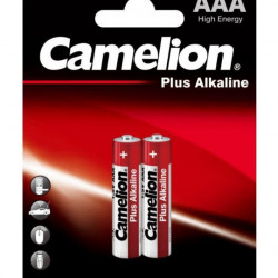 Батарейки Camelion Plus Alkaline LR3 AAA 2BL алкалиновые (щелочные) 2шт 1651/04286