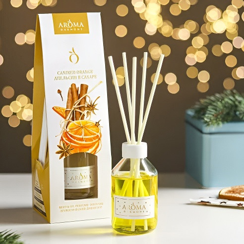 Ароматизатор для дома диффузор Aroma Harmony Aromantique (Апельсин в сахаре) 50мл AM20302