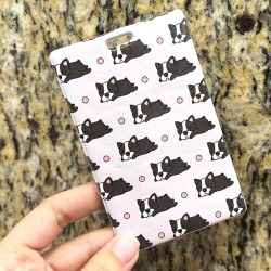 Держатель для карт ILG French Bulldog 1отсек 15316
